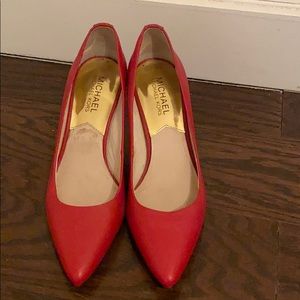 Michael Kors Red Pumps Size 6